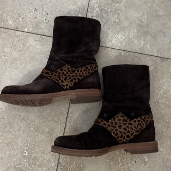 Marc Jacob’s Women’s Suede and fur pull on boots size 5.5; Like new - Picture 3 of 7